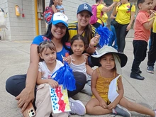 Niñas y niños de La Estrella caminaron pidiendo paz para sus territorios