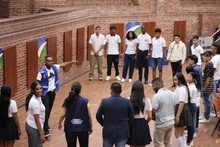 Jóvenes caleños conmemoran su fecha internacional