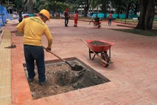 Entregan parcialmente obras del Paseo Bolívar, fase III del Parque Central río Cali