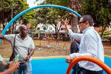 Secretario del Deporte supervisa obras en comunas y corregimientos de Cali
