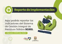 1.331 grandes generadores de residuos sólidos, presentaron reporte del SGIRS