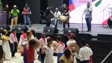 Estudiantes de la Normal Superior Farallones de Cali debutaron en el Petronio Álvarez 