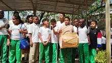 Estudiantes de la Normal Superior Farallones de Cali debutaron en el Petronio Álvarez 