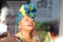 En el Petronio Álvarez, el Pabellón CaliAfro es un espacio para fortalecer la Política Pública Afro