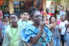 En el Petronio Álvarez, el Pabellón CaliAfro es un espacio para fortalecer la Política Pública Afro