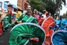 Río Humano cargado de cultura afrocolombiana desfiló hacia el Petronio Álvarez 