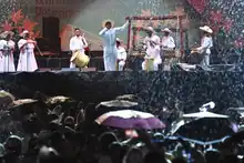 A ritmo de chirimía, marimba y ritmos internacionales, avanza el Petronio