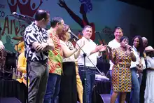 Francia Márquez dijo: ¡ Presente ¡ en el Festival de Música del Petronio