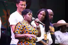 Francia Márquez dijo: ¡ Presente ¡ en el Festival de Música del Petronio