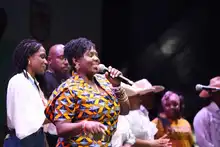 Francia Márquez dijo: ¡ Presente ¡ en el Festival de Música del Petronio