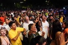 África, Estados Unidos y Colombia fusionaron sus ritmos para retumbar de alegría la Ciudadela Petronio 