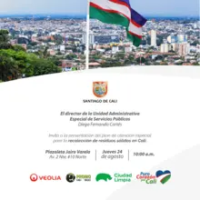 Lanzamiento plan especial de recoleccion de residuos 