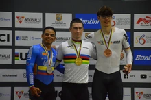 Italia sumó su primer oro en el Mundial Junior de Pista con sangre vallecaucana y Colombia ganó plata en el Keirin masculino