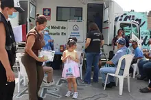 Secretaría de Seguridad y Justicia realizó jornada de atención social y médica en el corredor vial de la Calle Primera Oeste