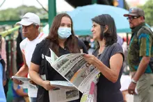 Secretaría de Seguridad y Justicia realizó jornada de atención social y médica en el corredor vial de la Calle Primera Oeste