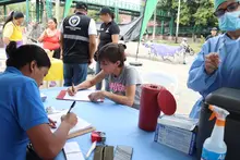 Secretaría de Seguridad y Justicia realizó jornada de atención social y médica en el corredor vial de la Calle Primera Oeste