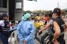 Secretaría de Seguridad y Justicia realizó jornada de atención social y médica en el corredor vial de la Calle Primera Oeste