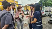 Ministerio de Salud visitó el proyecto para fortalecer la reducción de riesgos y daños a consumidores de SPA
