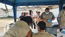 Ministerio de Salud visitó el proyecto para fortalecer la reducción de riesgos y daños a consumidores de SPA