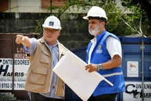 Lista la cimentación en la obra del Instituto Popular de Cultura sede El Lido