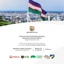 Lanzamiento plan especial de limpieza y recolección de residuos en 48 corredores viales 