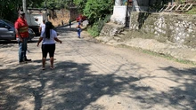 Rehabilitan vía de acceso al sector Bataclán, cerca al cerro de las Tres Cruces