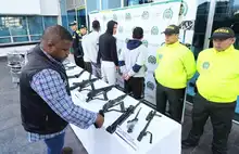 Contundentes operativos del ‘Plan Choque Seguridad 360’: incautación de arsenal y frustración de secuestro