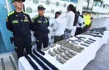 Contundentes operativos del ‘Plan Choque Seguridad 360’: incautación de arsenal y frustración de secuestro