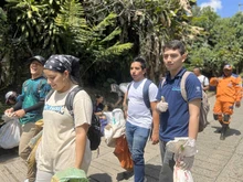 Beneficiarios de “Todas y Todos a Estudiar” estuvieron en la revitalización del Río Pance