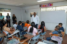Control social a 124 paquetes escolares en la IEO Humberto Jordán Mazuera