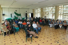 En la Normal Superior Farallones condecoraron a ex directivos docentes, en una tarde de gala