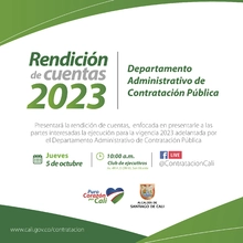 segunda rendición de cuentas 2023