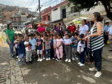 En la Comuna 20, la Alcaldía recuperó punto impactado por residuos