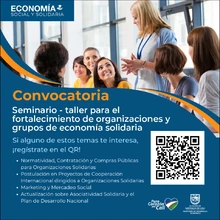 Abrimos convocatoria para generación de capacidades en organizaciones y grupos del sector de economía solidaria