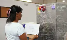 Sólo hubo espacio para la felicidad durante entrega de insumos a emprendimientos de víctimas del conflicto armado