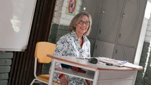 María Maritza, zarzaleña de corazón caleño celebró 49 años como maestra 