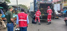 Vendedores de galería Santa Elena comprometidos con el manejo responsable de residuos