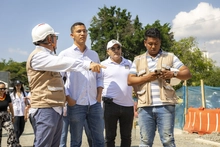 Parque Pacífico avanza en su proceso constructivo