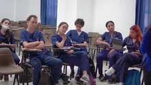 Profesionales del Hospital Universitario reciben asistencia técnica para el apoyo académico especial y emocional a estudiantes 