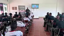 Dagma lideró charla ambiental con soldados del Ejército Nacional