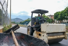 Avanza la pavimentación de la ampliación de la carrera 80