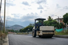 Avanza la pavimentación de la ampliación de la carrera 80
