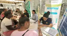 Seguridad y justicia con empleo y bienestar, durante Feria de empleo y de servicios