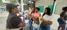 Seguridad y justicia con empleo y bienestar, durante Feria de empleo y de servicios