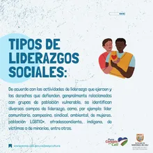 Promocion DDHH - Lideres Sociales