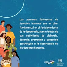 Promocion DDHH - Lideres Sociales