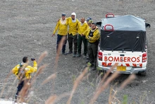 Alentadora jornada para sofocar incendio forestal