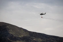 Alentadora jornada para sofocar incendio forestal