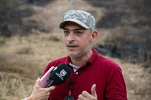 Alentadora jornada para sofocar incendio forestal
