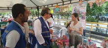 Un “Festival”, lleno de colorido, gastronomía y artesanías en la comuna 15
